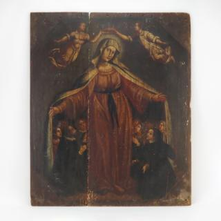 Early 19th Century Eastern European School Religious Painting on Wood