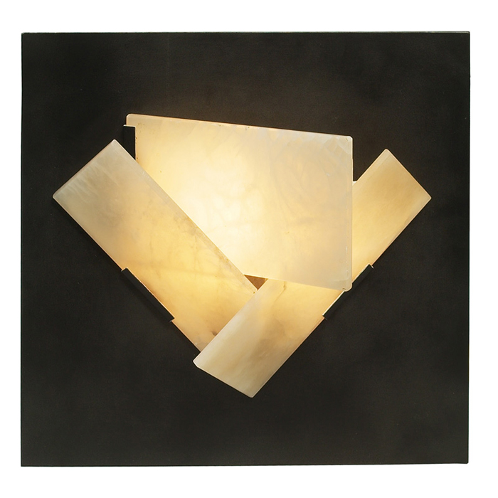 Pierre Chareau Mouche wall sconces pair 1990s production of the