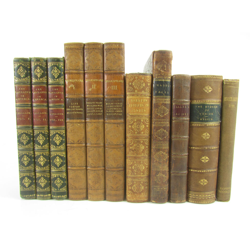 English Literature a collection including Trollope Frances The Barnabys in