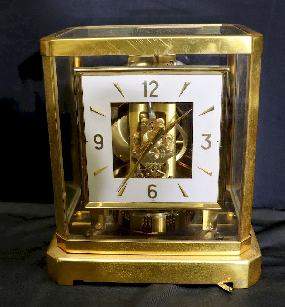 Jaegar Lecoultre Atmos Clock In Original Box Nice original clock