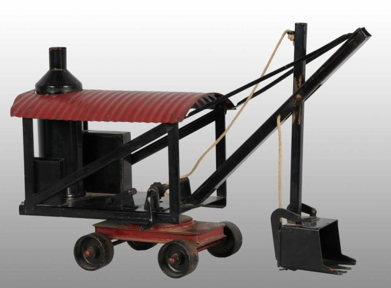 Pressed Steel Buddy L Steam Shovel Toy Description Circa 1925