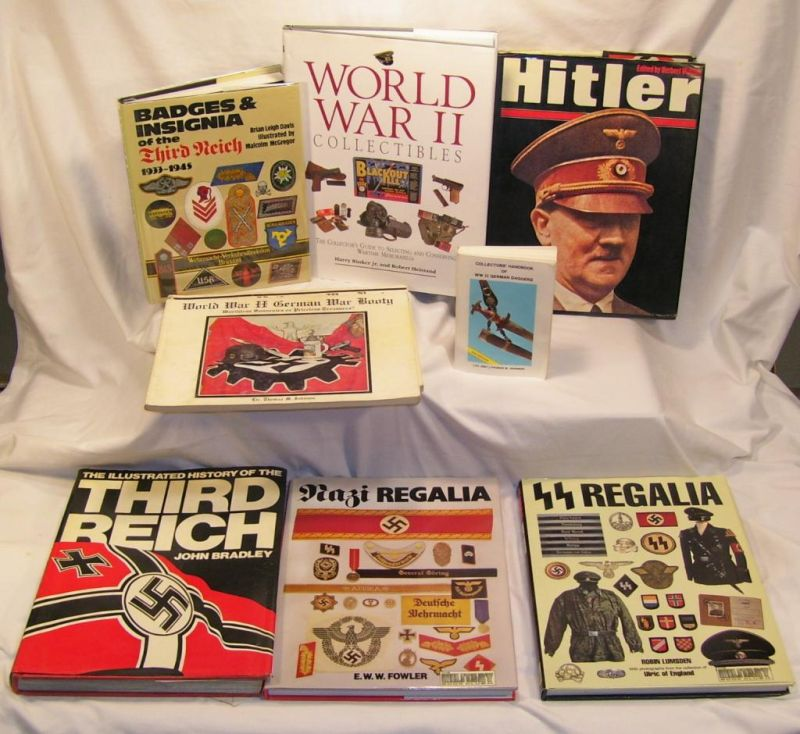 9 Military Books Nazi Regalia SS Regalia The Illustrated History