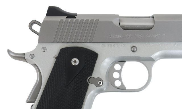 Kimber Stainless Pro Carry II pistol 9mm caliber 4 barrel