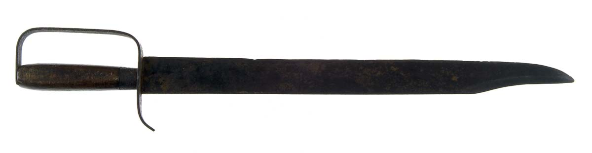 CONFEDERATE GEORGIA MADE D GUARD BOWIE KNIFE 18 1 4