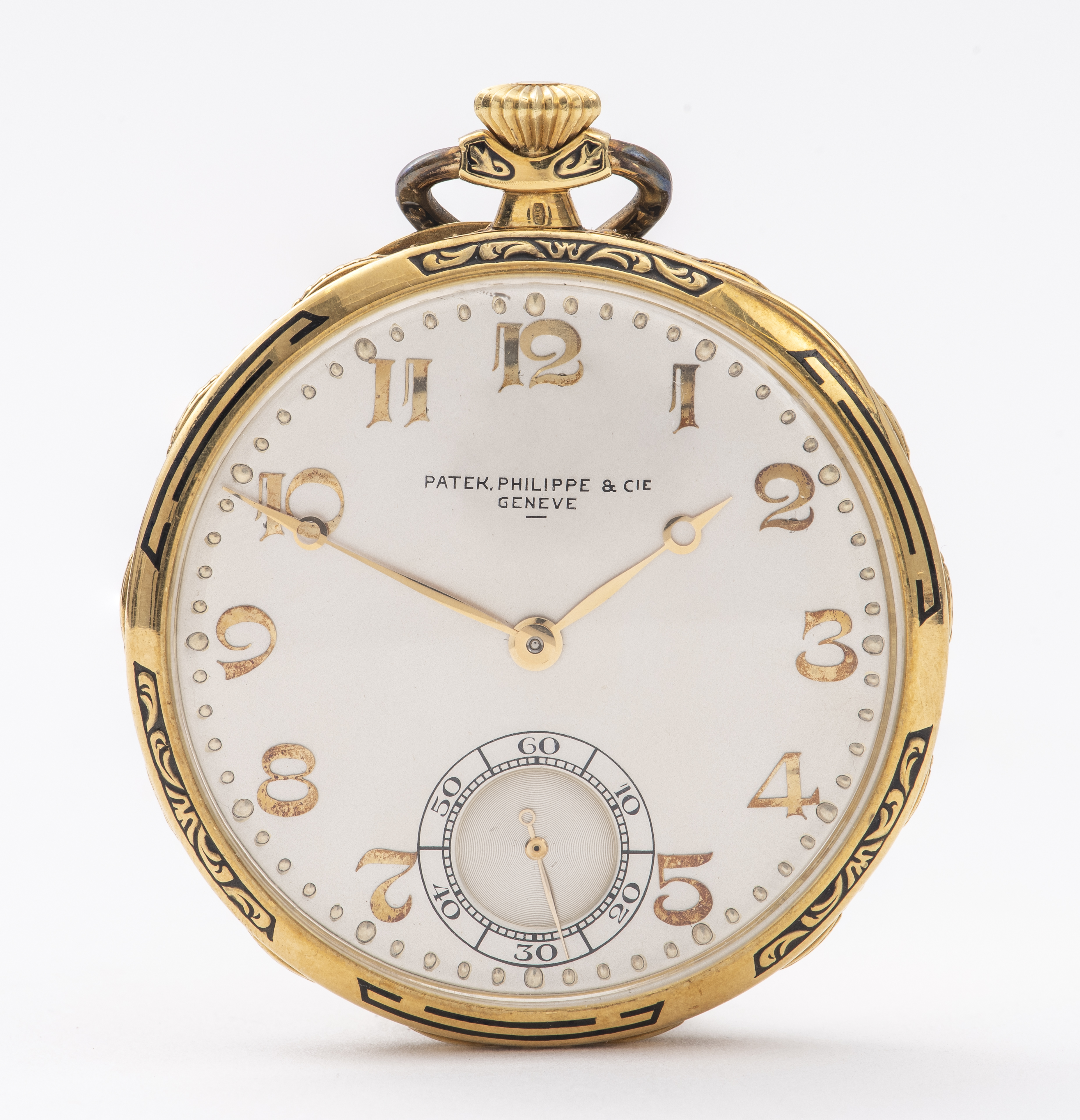 PATEK PHILIPPE 18K GOLD OPEN FACE POCKET WATCH Antique Patek