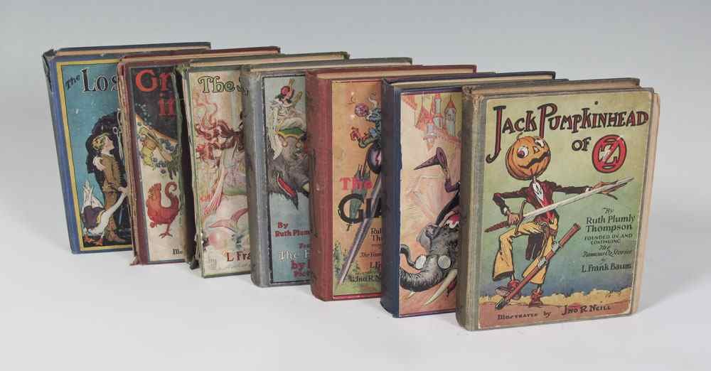 COLLECTION OF FIRST EDITION WIZARD OF OZ BOOKS 6 first