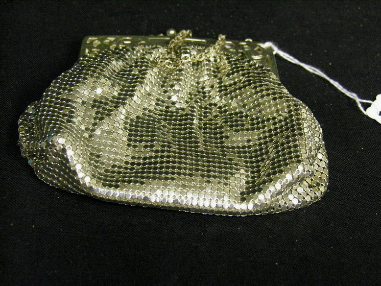 WHITING AND DAVIS MESH PURSE Size 4 7 8 by