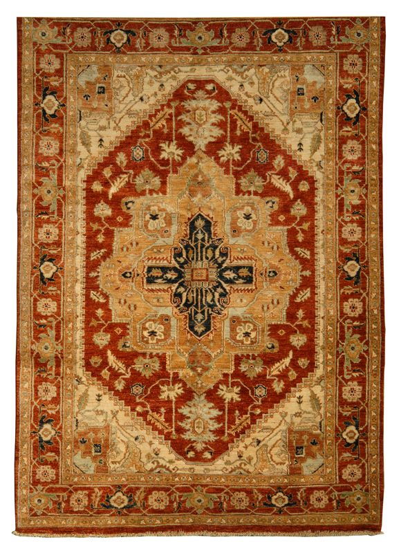 ORIENTAL RUG SERAPI DESIGN 5 7 x 8 1 Blue