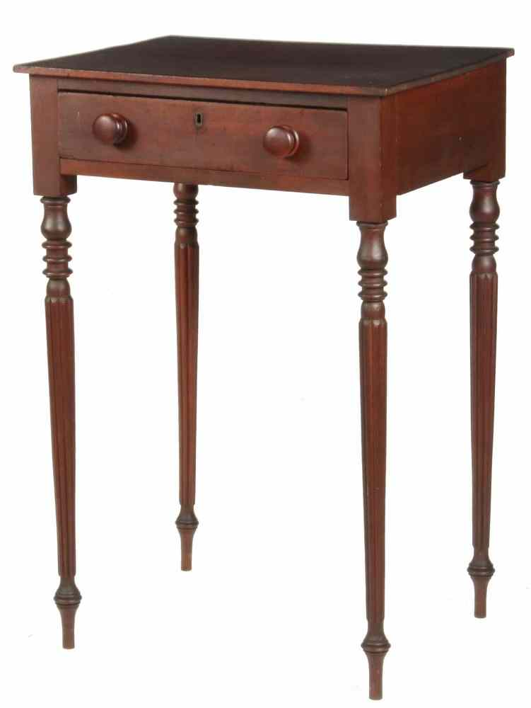 STAND First quarter 19th c delicate Sheraton stand having a
