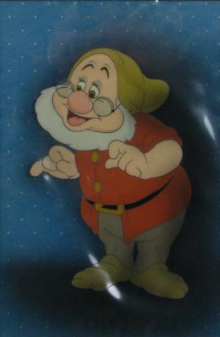 Original Production Cel of Doc From Snow White and the