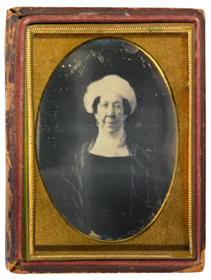 CASED IMAGE Portrait of Dolley Madison widow of President James