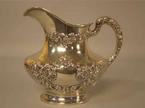GORHAM SILVER OVAL PITCHER date code for 1949 shape 990