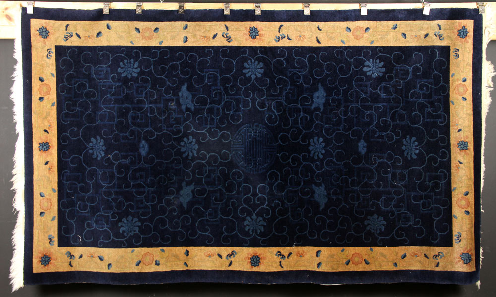 9419 Antique Chinese Peking Carpet Antique Chinese Peking carpet 5
