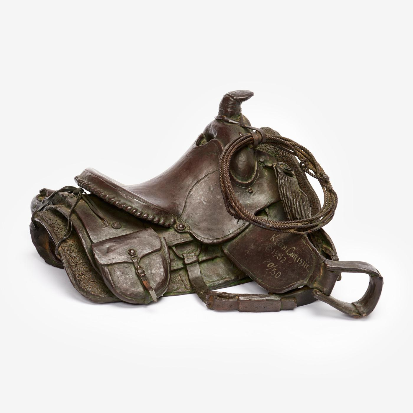 KEITH CHRISTIE THE SADDLE 1982 BRONZE 20 50 Keith Christie
