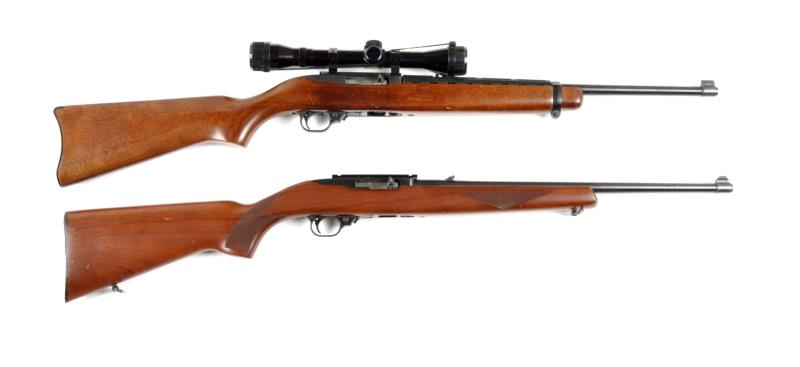 Lot Of 2 Ruger Semi Automatic Rifles Serial 111 81555