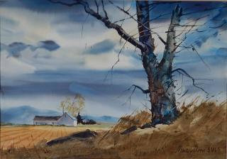 Marc Moon watercolor Marc Moon American 1923 2006 Wilson s