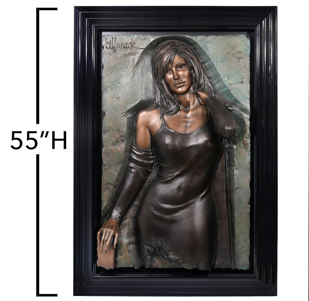 BILL MACK ENCHANTING BONDED BRONZE SCULPTUREBill Mack American 1944 Bonded