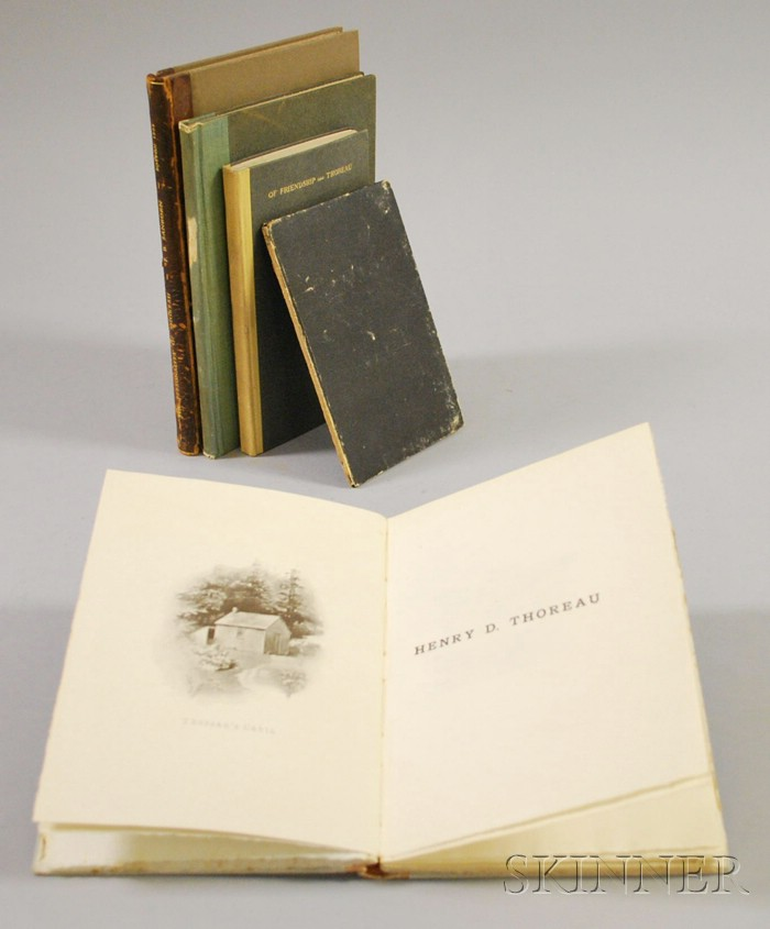 Five Titles Related to Henry David Thoreau 1817 1862 Night