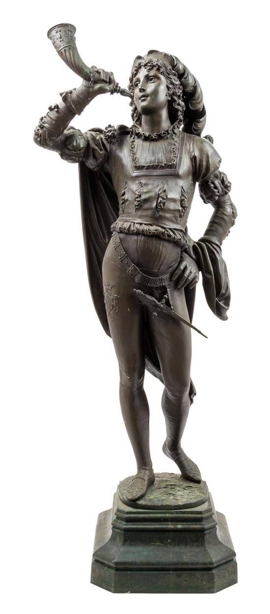 Sale 449 Lot 422 A French Bronze Figure of a