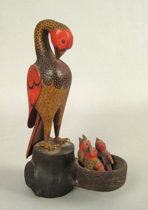 Paul C Tyson Montgomery County Pennsylvania 1921 1984 carved and