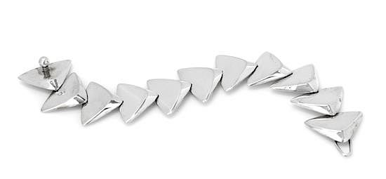 Bent Gabrielsen Danish b 1928 Peaks Bracelet Hans Hansen Denmark