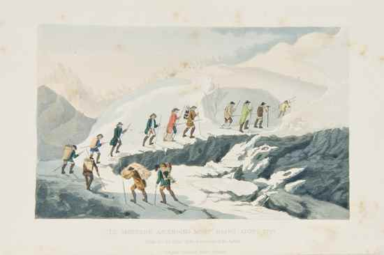 Smith Albert The Story of Mont Blanc first edition hand