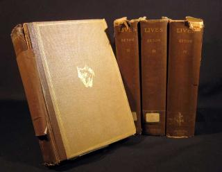 4V Ernest Thompson Seton LIVES OF GAME ANIMALS 1925 Title