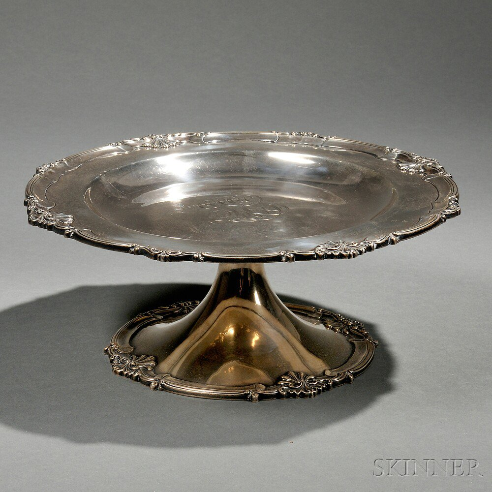 Black Starr Frost Sterling Silver Tazza New York early to