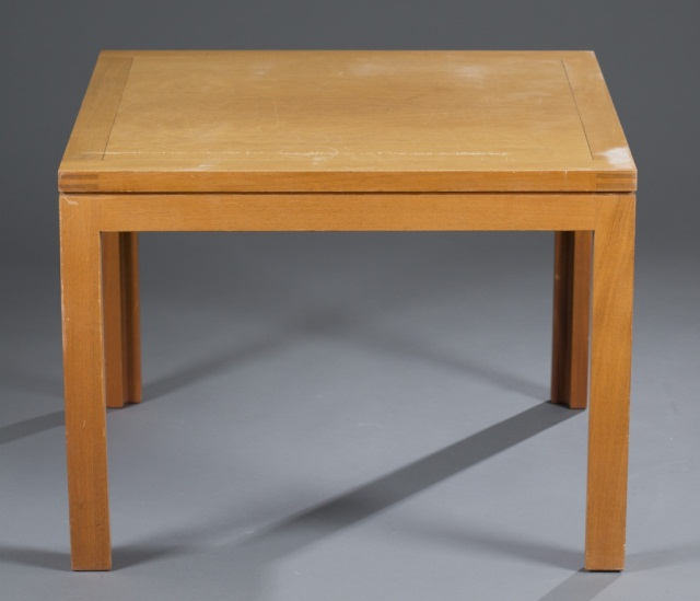 Soborg Teak Square Occasional Table Stamped Made in Denmark 27