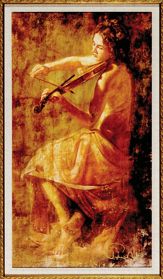 Tomasz Rut Polish American 20th century ALLEGRO CON SPIRITO giclee