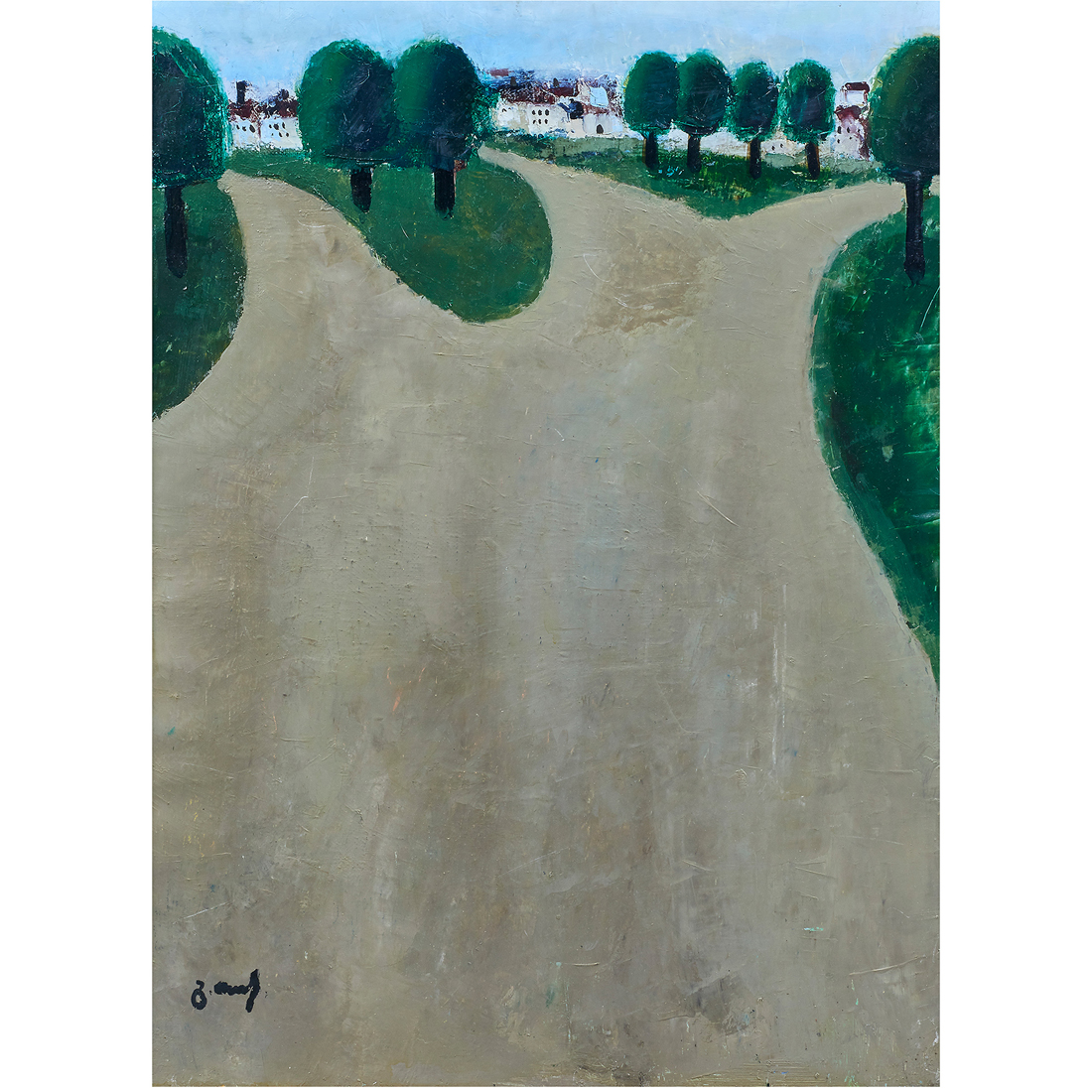 PAINTING GEORGY TOTIBADZE Georgy Totibadze Russian b 1967 Park 1996