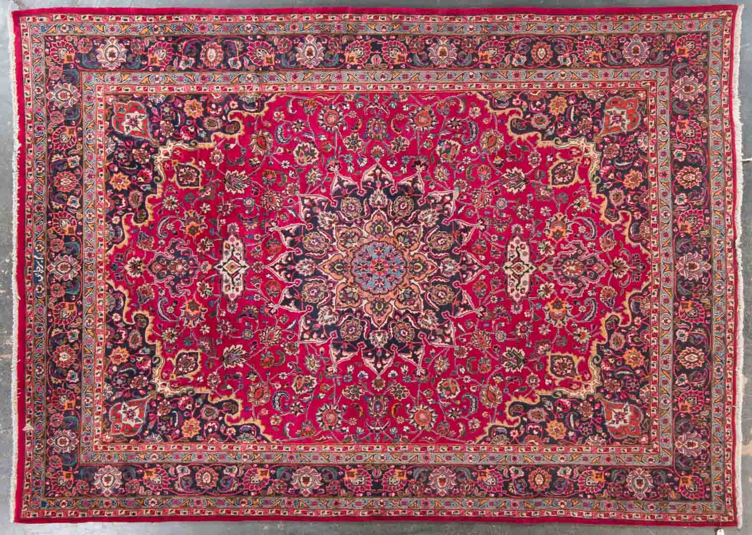 Meshed carpet approx x Iran circa 1980 Condition Good condition