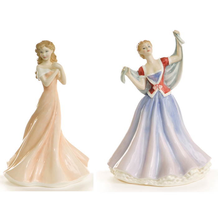 Royal Doulton figure 2000 Alexis signed Design Original 8 h