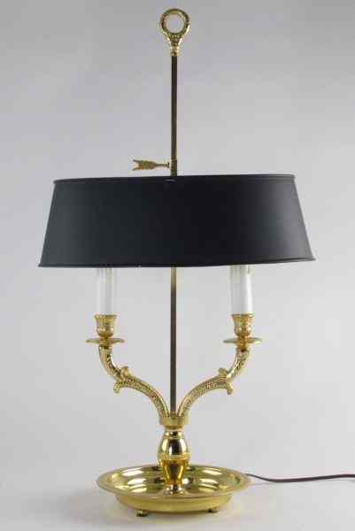 Neo Classical Style Table Lampadjustable black and white metal shade