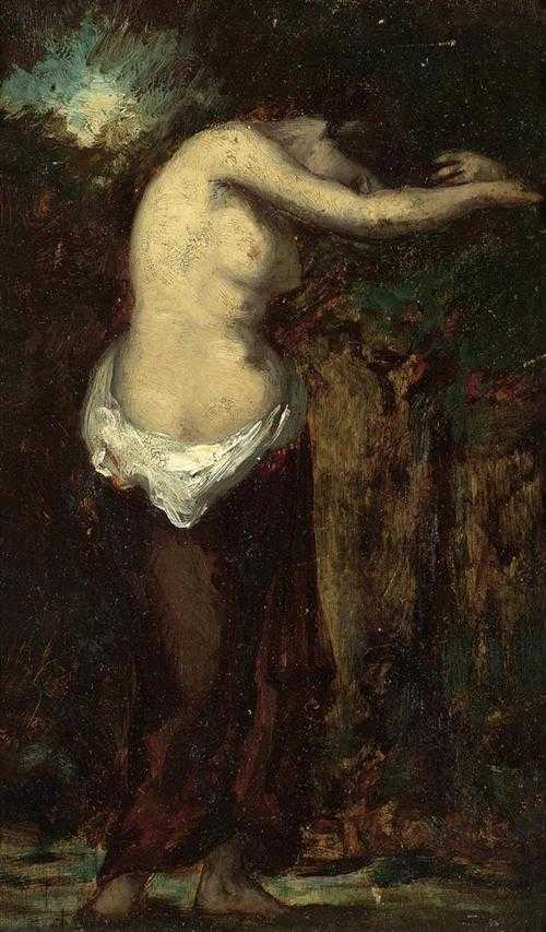 DIAZ DE LA PENA NARCISSE VIRGILIO Bordeaux 1807 1876 Menton