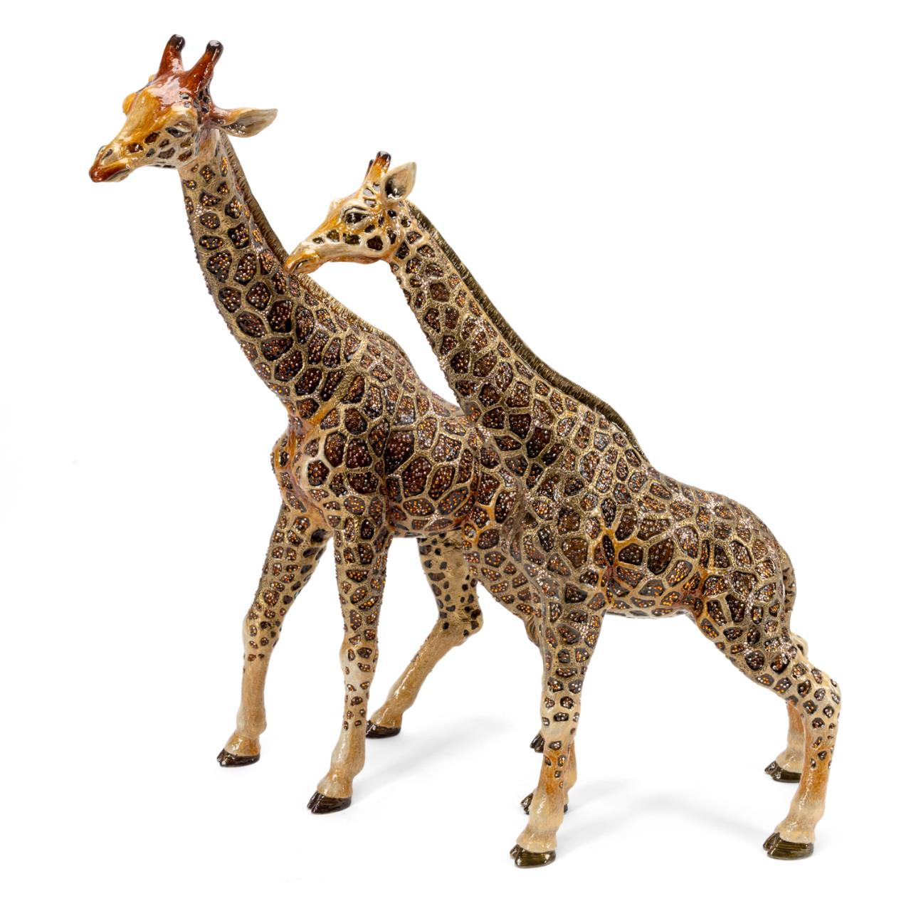 2 LARGE LIMITED EDITION JAY STRONGWATER GIRAFFES Jay Strongwater American