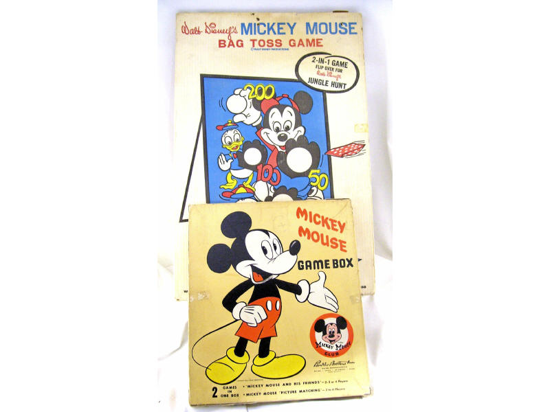 2 Mickey Mouse Games Includes 1 Mickey Mouse Game Box