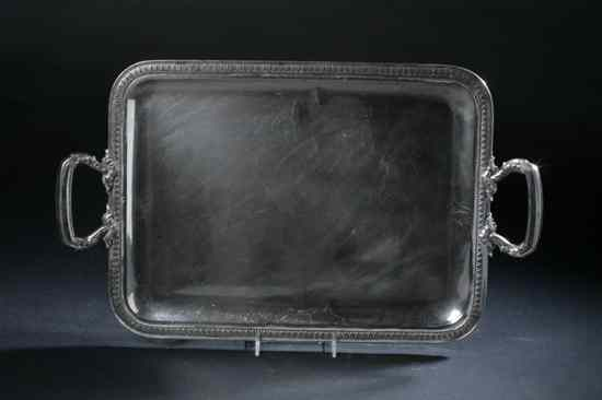 SOUTH AMERICAN SILVER TRAY Probably Chilean 800 silver standard SI