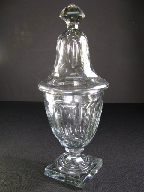 Glass has a tint of lavender color to it Prism