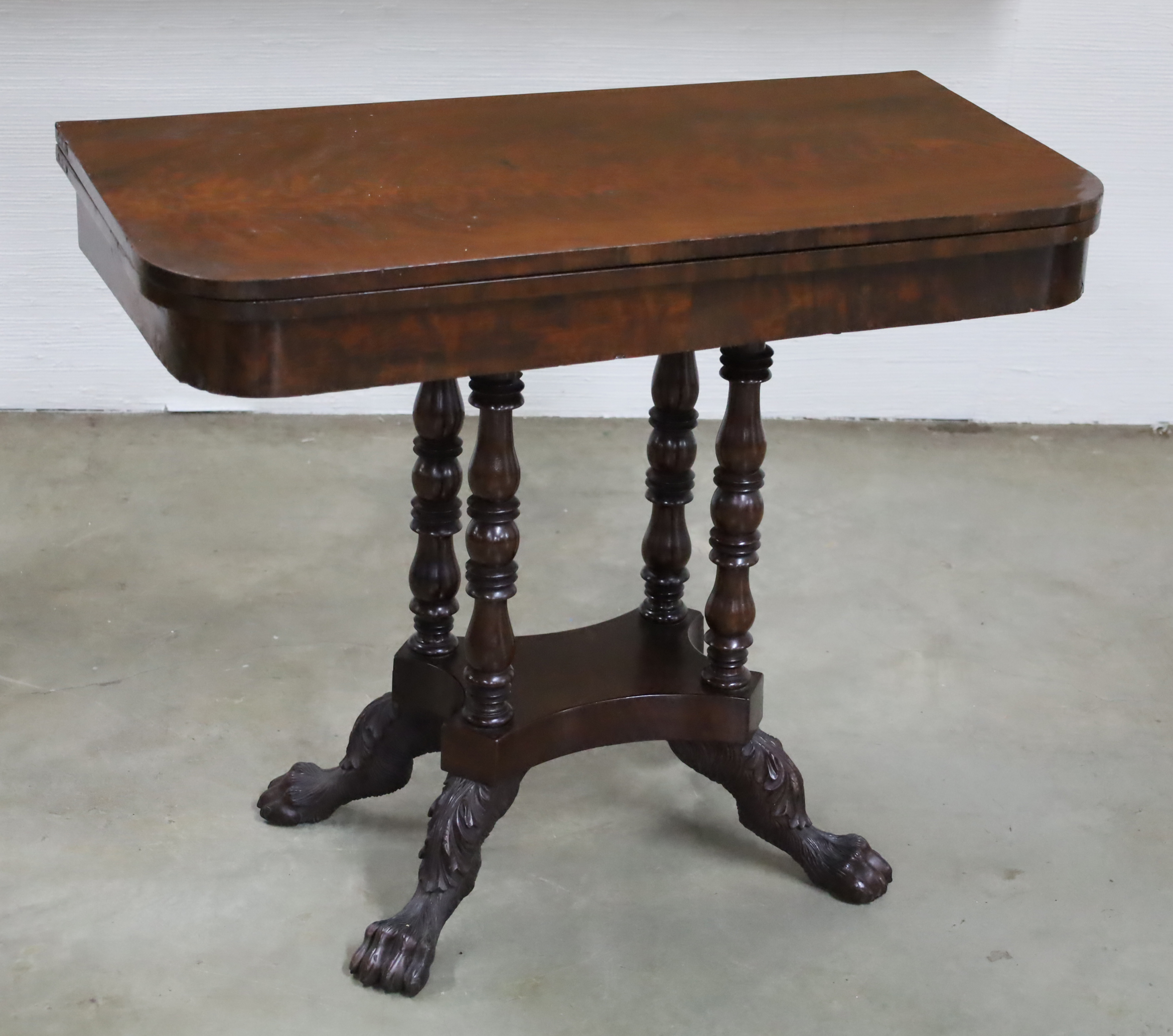 AMERICAN COLONIAL REVIVAL GAMES TABLE American Colonial Revival games table