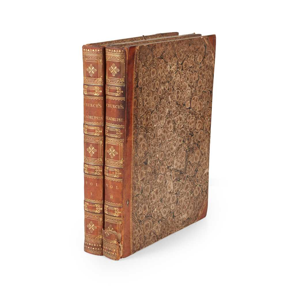 CHURCH JOHN A CABINET OF QUADRUPEDS London Darton Harvey 1805