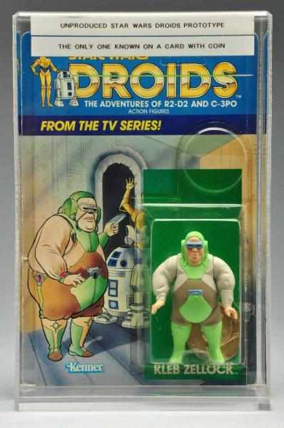 Star Wars Droids Kleb Zellock Carded Prototype Description This is