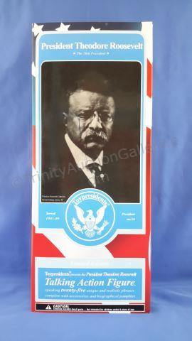 Theodore Roosevelt L E Talking Action Figure 2003 New in