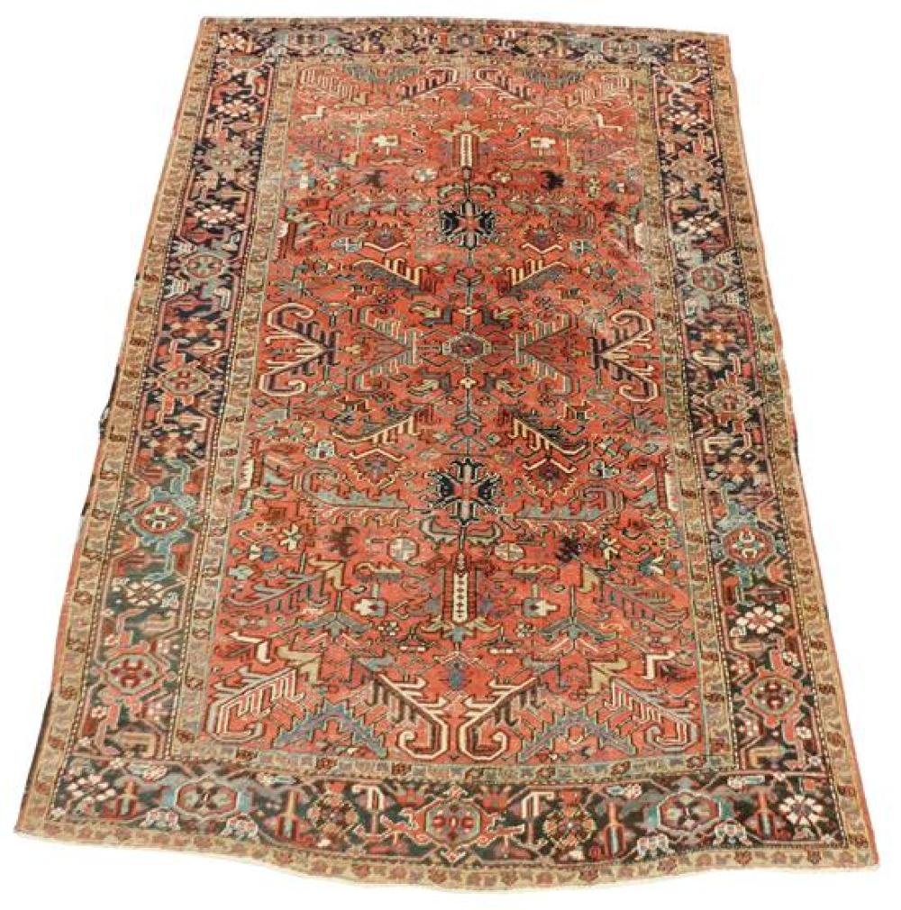 RUG Semi antique Persian Heriz 7 2 x 10 3