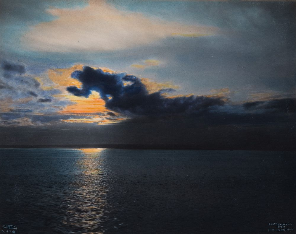 Edward Curtis On the Pacific Homeward Bound Harriman Expedition 1899