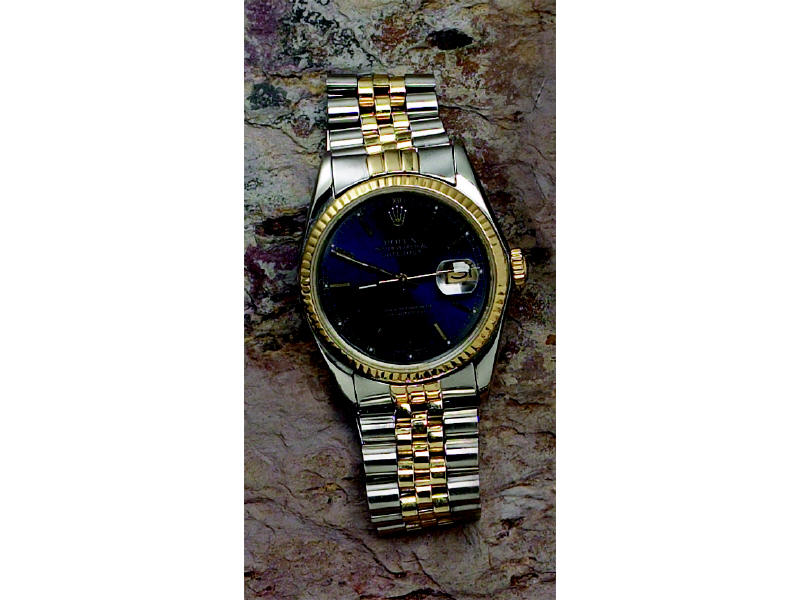 ROLEX STEEL AND GOLD MAN S WATCH Oyster perpetual datejust