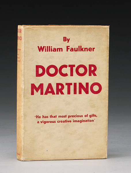 FAULKNER WILLIAM Doctor Martino London Chatto amp Windus 1934 Original