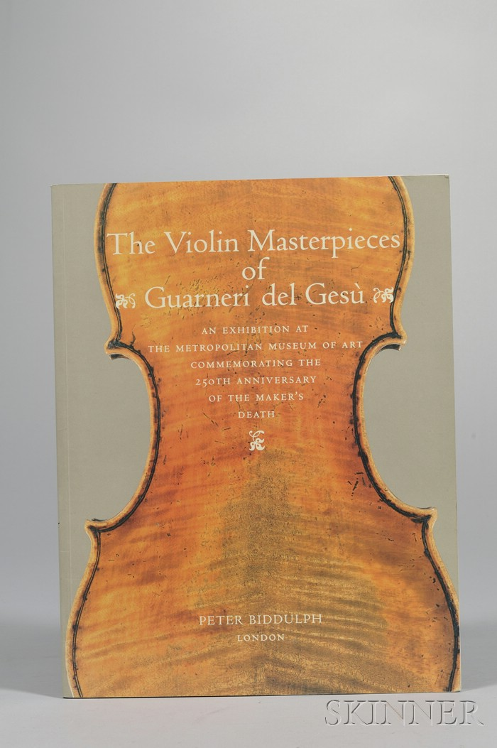 Biddulph Peter The Violin Masterpieces of Guarneri del Gesu 1994