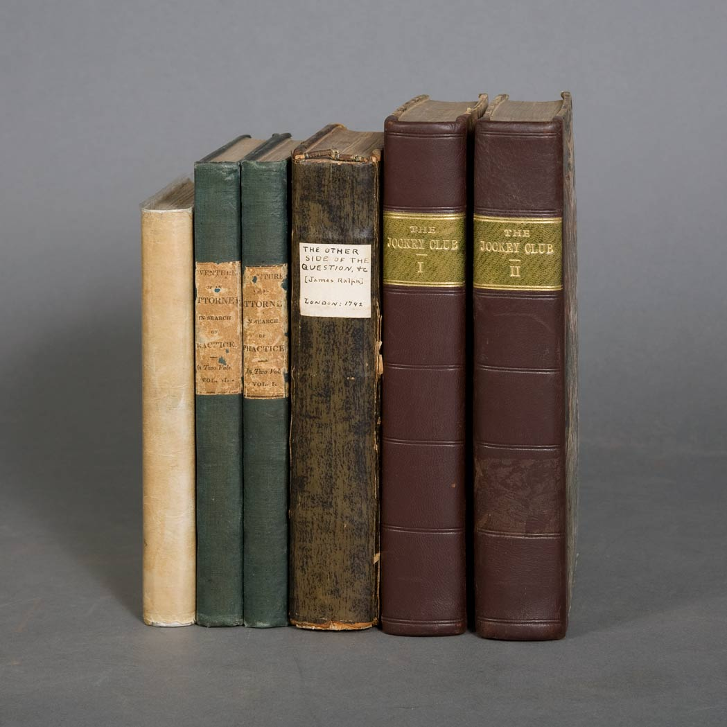 ANTIQUARIAN BOOKS Group of four volumes Comprising RALPH JAMES The