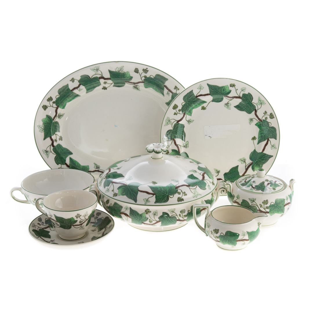Wedgwood china Napoleon Ivy partial china service 34 pieces including